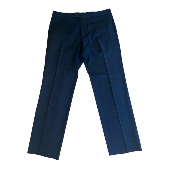 Banana republic lanificio cerruti TAILORED-FIT LUXE WOOL-BLEND SUIT TROUSER - Picture 3 of 7